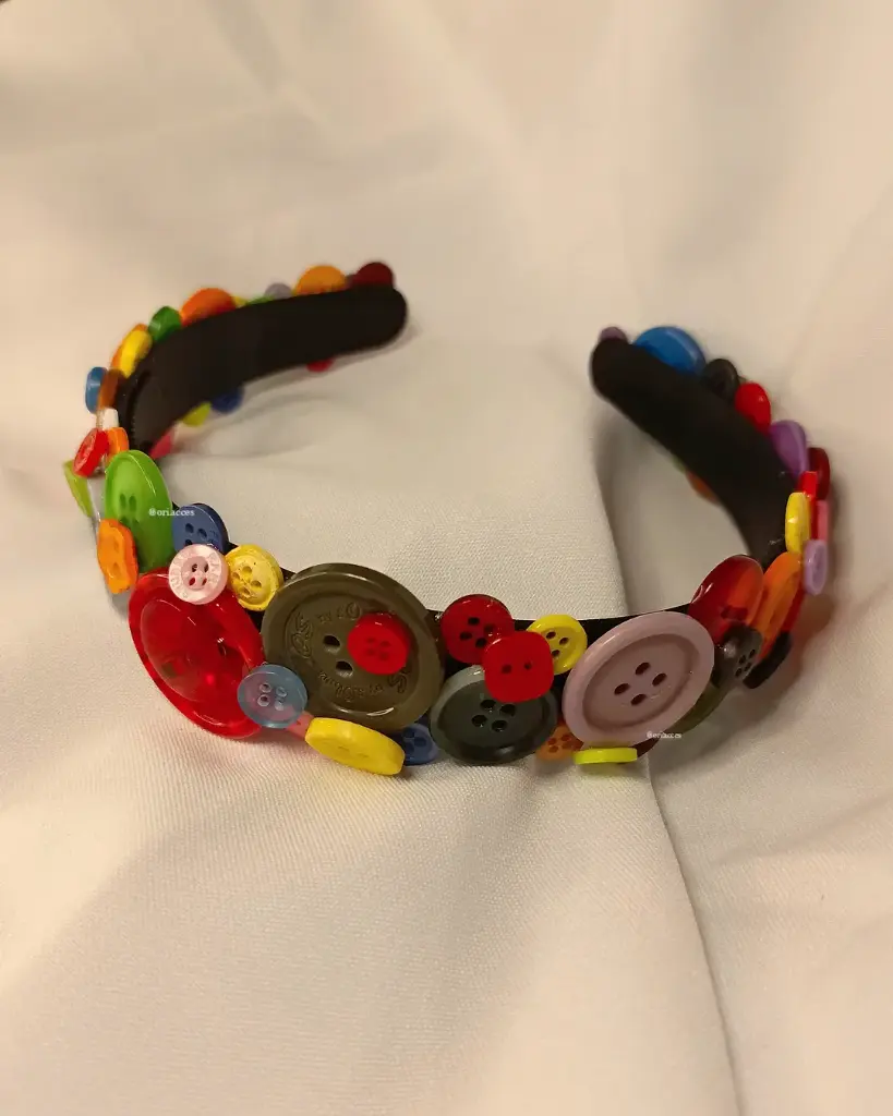 Diadema // Botones de Colores 🎨