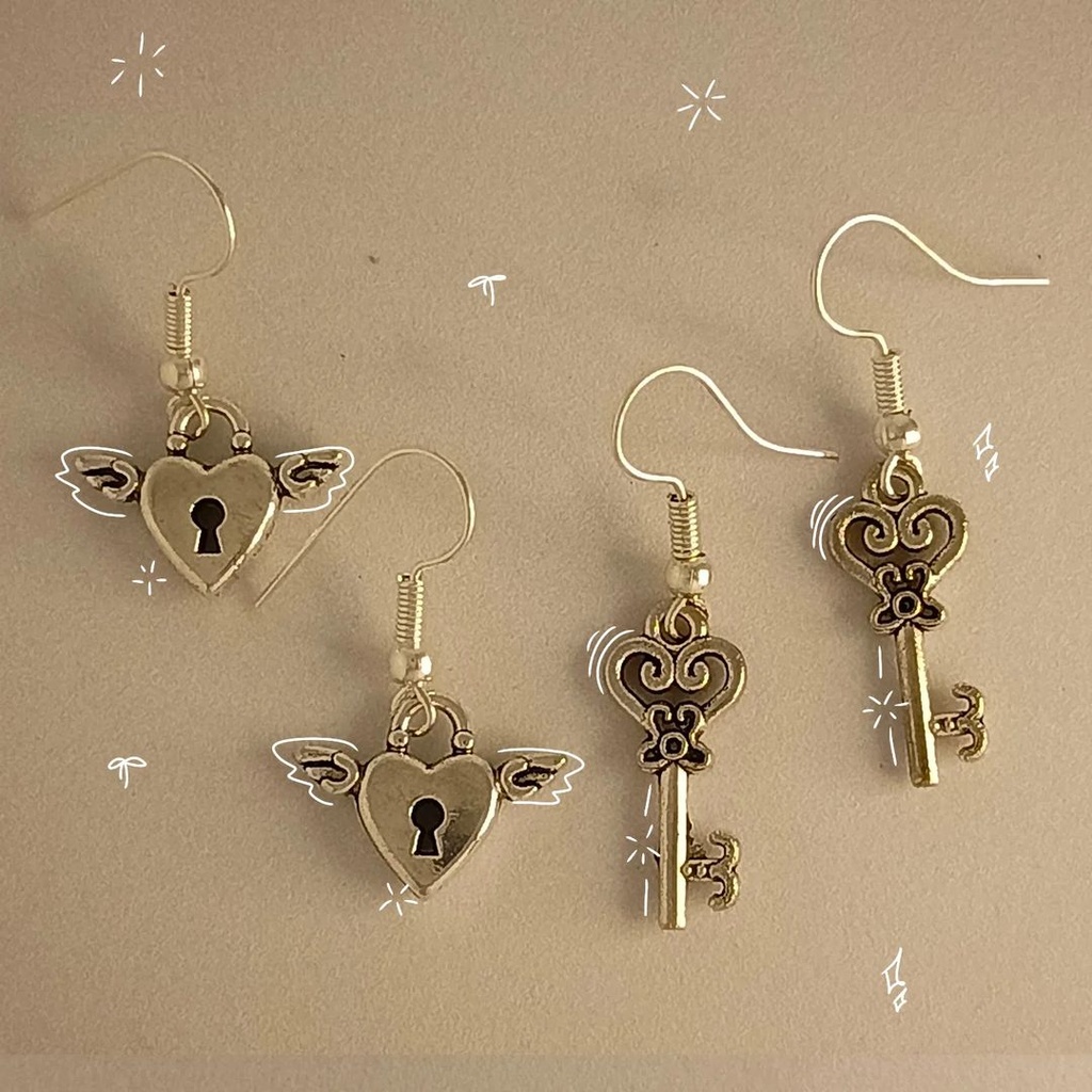 Aretes Cupido (♥_♥)